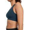 imageJockey Womens Bra Seamfree Mid Impact Sports BraOcean Sky