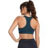 imageJockey Womens Bra Seamfree Mid Impact Sports BraOcean Sky