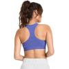 imageJockey Womens Bra Seamfree Mid Impact Zip Front Sports BraFuture Dusk