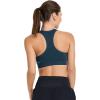 imageJockey Womens Bra Seamfree Mid Impact Zip Front Sports BraOcean Sky