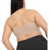 imageJockey Womens Seamfree Light Support BraletteLight