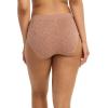 imageJockey Womens Underwear Seamfree BriefAlmond Jacquard