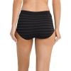 imageJockey Womens Underwear Seamfree BriefBlack Stripe