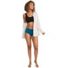 imageJockey Womens Underwear Seamfree BriefReally Teal Stripe