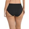 imageJockey Womens Underwear Seamfree HiCutBlack Stripe