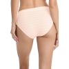 imageJockey Womens Underwear Seamfree HiCutPeach Ice Stripe