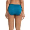 imageJockey Womens Underwear Seamfree HiCutReally Teal Stripe