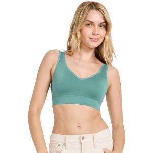 imageJockey Womens Bra Seamfree Back Smoothing BraletteAquamarine