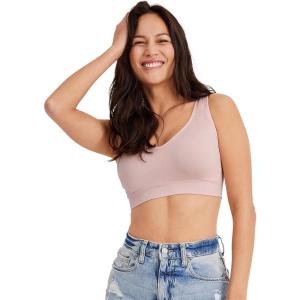imageJockey Womens Bra Seamfree Back Smoothing BraletteCoral Mist