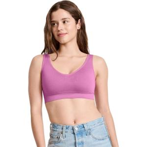 imageJockey Womens Bra Seamfree Back Smoothing BraletteLavender Scent
