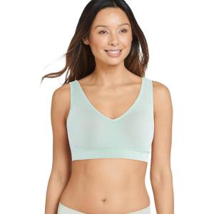 imageJockey Womens Bra Seamfree Back Smoothing BraletteSubtle Mint