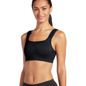 imageJockey Womens Bra Seamfree High Impact Sports BraBlack