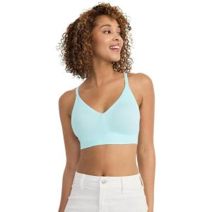 imageJockey Womens Bra Seamfree Light Lift BraletteEcho Blue