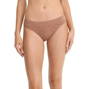 imageJockey Womens Underwear Seamfree BikiniAlmond Jacquard