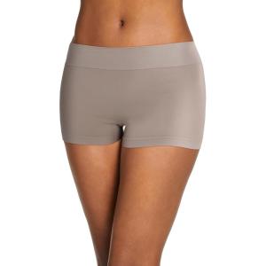 imageJockey Womens Underwear Seamfree Comfort Waist BoyshortGrey Seed