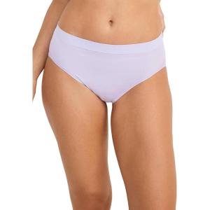 imageJockey Womens Underwear Seamfree HiCutViolet Veil Stripe