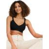 imageJockey Womens Bra Cooling Cotton Blend Wirefree Full Coverage Molded Cup BraBlack