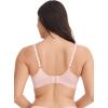 imageJockey Womens Bra Cooling Cotton Blend Wirefree Full Coverage Molded Cup BraCoral Mist