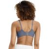 imageJockey Womens Bra Cooling Cotton Blend Wirefree Full Coverage Molded Cup BraDusk Blue
