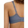 imageJockey Womens Bra Cooling Cotton Blend Wirefree Full Coverage Molded Cup BraDusk Blue