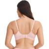 imageJockey Womens Bra Cooling Cotton Blend Wirefree Full Coverage Molded Cup BraPink Mist
