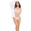 imageJockey Womens Bra Cushion Wire Full Coverage BraCoral Mist
