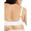 imageJockey Womens Bra Cushion Wire Full Coverage BraWhite Out