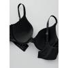 imageJockey Womens Bra Cushion Wire Moderate Coverage TShirt BraBlack Out