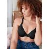 imageJockey Womens Bra Cushion Wire Moderate Coverage TShirt BraBlack Out