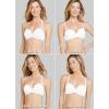 imageJockey Womens Bra Cushion Wire Multiway Strapless BraWhite
