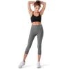 imageJockey Womens Bra Low Impact TBack Sports BraBlack