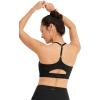 imageJockey Womens Bra Low Impact TBack Sports BraBlack