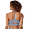 imageJockey Womens Bra Low Impact TBack Sports BraDusk Blue Heather