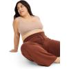 imageJockey Womens Bra Organic Cotton Stretch Tank Strap BraletteLight