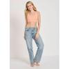imageJockey Womens Bra Organic Cotton Stretch Tank Strap BralettePeach Smoothie