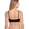 imageJockey Womens Bra Organic Cotton Stretch Triangle BraletteBlack Night