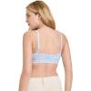 imageJockey Womens Bra Organic Cotton Stretch Triangle BraletteBright Blue Blooms
