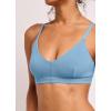 imageJockey Womens Bra Organic Cotton Stretch Triangle BraletteCoastline