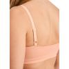 imageJockey Womens Bra Organic Cotton Stretch Triangle BralettePeach Smoothie