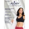 imageJockey Womens Bra Seamfree Cotton Blend Light Support BraletteSoft Pink