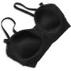 imageJockey Womens Bra Seamfree Multiway Bandeau BraletteBlack