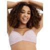 imageJockey Womens Bra Smooth ampamp Sleek Microfiber Demi Coverage Wirefree TShirt BraTempest Leopard