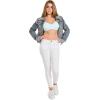 imageJockey Womens Bra Smooth ampamp Sleek Microfiber Full Coverage Wirefree TShirt BraEcho Blue