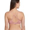 imageJockey Womens Bra Smooth ampamp Sleek Supersoft Demi Coverage Underwire TShirt BraEarth Rose