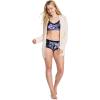 imageJockey Womens Bra Soft Stretch Lace Microfiber BraletteFormal Navy Floral