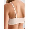 imageJockey Womens Bra Soft Stretch Lace Microfiber BralettePeach Ice