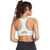 imageJockey Womens Bra Stretch Support Low Impact Sports BraEcho Blue