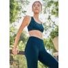 imageJockey Womens Bra Stretch Support Low Impact Sports BraOcean Sky