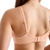 imageJockey Womens Smooth ampamp Sleek Microfiber Full Coverage Wirefree Unlined TShirt BraPeach Smoothie