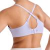 imageJockey Womens Smooth ampamp Sleek Supersoft Demi Coverage Wirefree TShirt BraViolet Veil